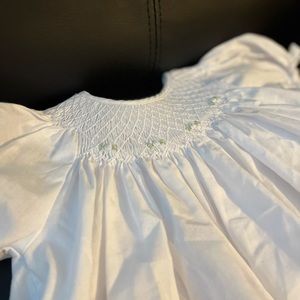 Beautiful White Smocked Dress!